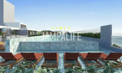 Apartamento com 2 dormitórios à venda, 77 m² por R$ 714.000,00 - Camboinha - Cabedelo/PB