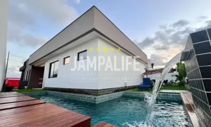 Casa com 4 dormitórios à venda, 196 m² por R$ 1.900.000,00 - Alphaville Paraíba - Bayeux/PB