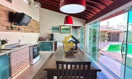 Casa com 3 dormitórios à venda, 221 m²  - Catharina Zanaga - Americana/SP