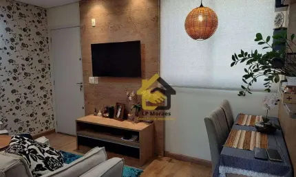 Apartamento com 2 dormitórios à venda, 50 m² - Loteamento Industrial Machadinho - Americana/SP