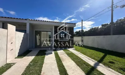 CASA COM 3 DORMITÓRIOS PARA VENDA EM PONTAL DO PARANÁ, À 950 METROS DO MAR