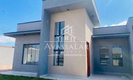 CASA 2 DORMITORIOS, DE FRENTE PARA A RUA, COM ESPAÇO DE TERRENO GRALHA AZUL,FAZENDA RIO GRANDE