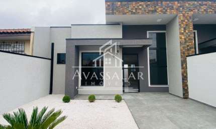 Casa alto padrão com 3 dormitórios, no bairro Eucaliptos, Fazenda Rio Grande- PR
