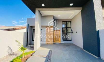 CASA ALTO PADRÃO 3 DORMITORIOS COM SUITE ,2 VAGAS DE GARAGEM ,BAIRRO EUCALIPTO FAZENDA RIO GRANDE