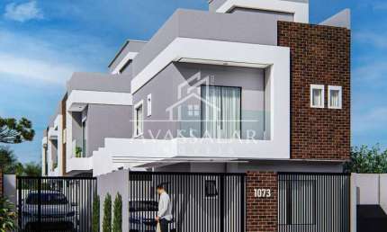Triplex com 3 quartos á venda no bairro Sitio Cercado, Curitiba - PR