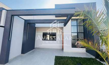 Casa de alto padrão, com 3 quartos, Eucaliptos , Fazenda Rio Grande- PR