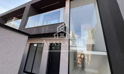 Sobrado com 3 quartos á venda no bairro xaxim, curitiba - pr
