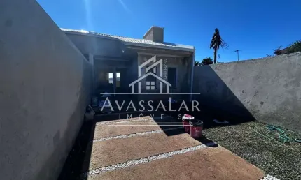 Casa com 3 quartos, e espaço gourmet, no bairro estados em fazenda rio grande- pr