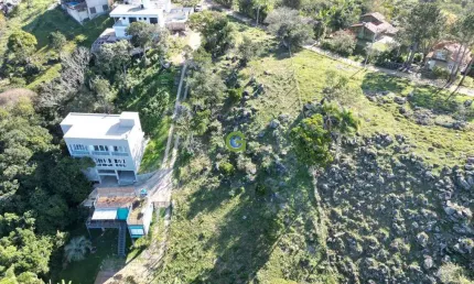 Amplo terreno à venda na Praia da Gamboa, em Garopaba, vista espetacular,