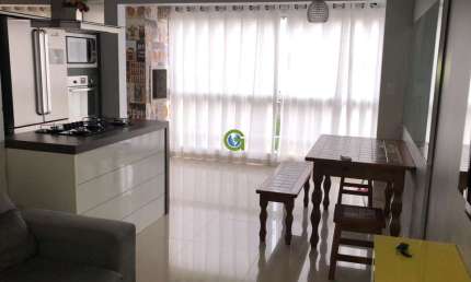 Apartamento à venda no bairro Aririú em Palhoça, semi mobiliado com 102 m² de ár