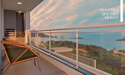 Apartamento de Alto Padrão à Beira-Mar na Praia do Sonho – Palhoça/SC