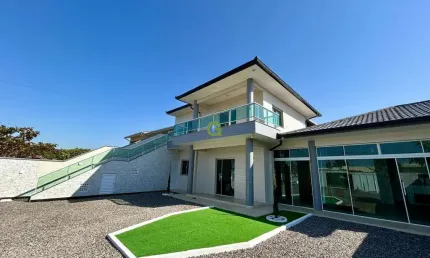 Casa com 2 residências independentes e amplo terreno na Pinheira Palhoça/SC – 30