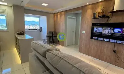 Apartamento 2 quartos com suíte e sacada com churrasqueira – pedra branca, palho