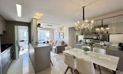 Apartamento semi mobiliado, à venda em Barreiros, São José Sc.