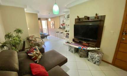 Apartamento 01 dormitório, sacada com churrasqueira no Bela Vista/São José