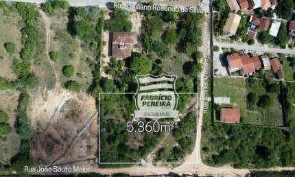 Terreno à venda, 5360 m² por R$ 320.000,00 - Novo Bodocongó - Campina Grande/PB
