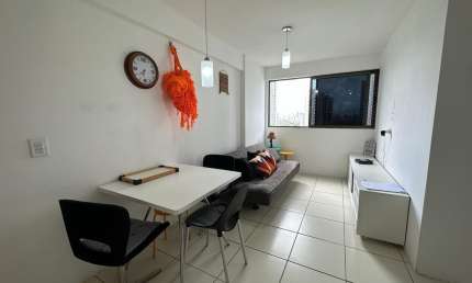 Apartamento mobiliado com 2 quartos e lazer completo na Torre