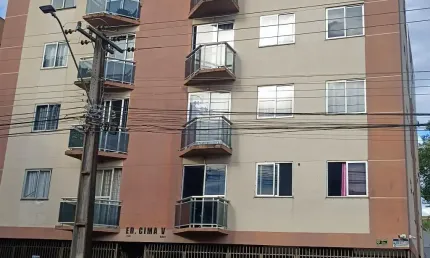Apartamento com 1 suíte e 2 quartos no centro de Cascavel