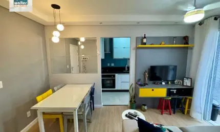 Vendo Apartamento Residencial Poema 2 dormitórios bairro Vila Mimosa Reformado Sacada Elevador