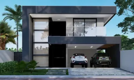 Casa em Condomínio para Venda em Lauro de Freitas, Buraquinho, 4 dormitórios, 4 suítes, 5 banheiros, 2 vagas