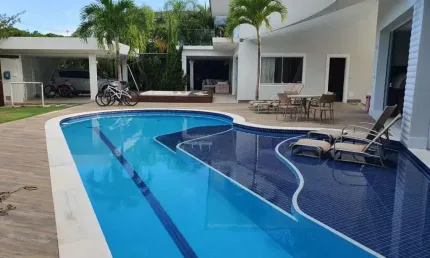 Casa em Condomínio para Venda em Camaçari, Alphaville (Abrantes), 4 dormitórios, 4 suítes, 5 banheiros, 4 vagas