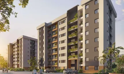 Apartamento para Venda em Lauro de Freitas, Buraquinho, 2 dormitórios, 2 suítes, 2 banheiros, 1 vaga
