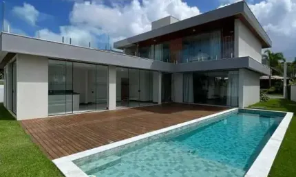 Casa em Condomínio para Venda em Camaçari, Alphaville (Abrantes), 4 dormitórios, 3 suítes, 2 banheiros, 2 vagas