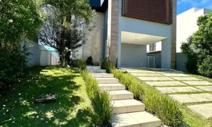 Casa em Condomínio para Venda em Camaçari, Alphaville (Abrantes), 4 dormitórios, 4 suítes, 3 banheiros, 4 vagas