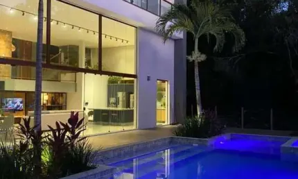 Casa em condomínio para venda em mata de são joão, praia do forte, 5 dormitórios, 5 suítes, 6 banheiros, 6 vagas