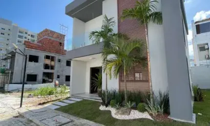 Casa para Venda em Lauro de Freitas, Buraquinho, 4 dormitórios, 3 suítes, 5 banheiros, 2 vagas