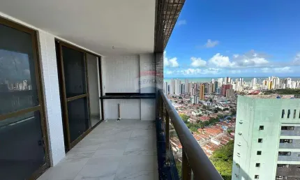 Apartamento posição sul e vista permanente a venda, Brisamar - Joao Pessoa/PB