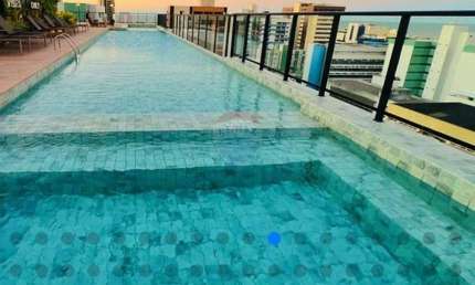 Flat com 1 quarto para alugar na Avenida Infante Dom Henrique, 513, Tambaú, João Pessoa