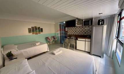 Flat com 1 quarto para alugar no Tambaú, João Pessoa 