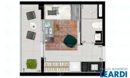 Apartamento com 1 quarto à venda na Rua Humberto I, Vila Mariana, São Paulo