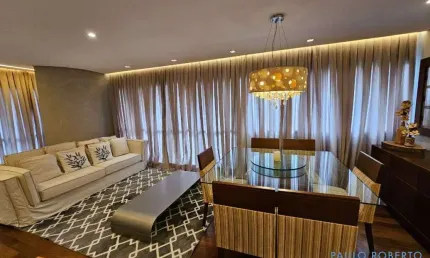 Apartamento com 3 quartos para alugar na Avenida Jurucê, Moema, São Paulo