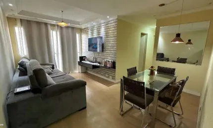 Apartamento para venda em suzano, recreio santa rita, 3 dormitórios, 1 suíte, 2 banheiros, 2 vagas