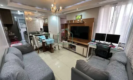 Apartamento para venda em mogi das cruzes, jundiapeba, 2 dormitórios, 1 banheiro, 1 vaga