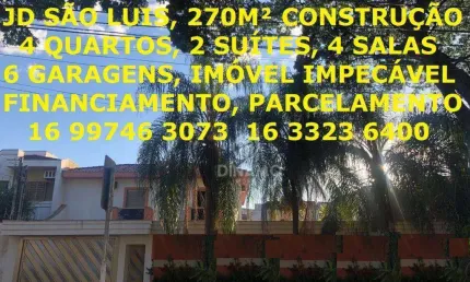 Sobrado com 4 dormitórios à venda, 270 m² por R$ 695.000,00 - Jardim São Luiz - Ribeirão Preto/SP