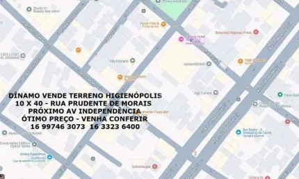 Terreno à venda, 296 m² - higienópolis - ribeirão preto/sp
