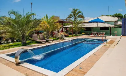 EXCLUSIVIDADE  EM BARRA DO JACUÍPE - LINHA VERDE: CASA TÉRREA 800m² COM MARINA PRIVADA – ENTREGA PO
