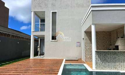 Casa em condomínio fechado com 3 quartos para alugar no Buraquinho, Lauro de Freitas , 110 m2 por R$ 5.500