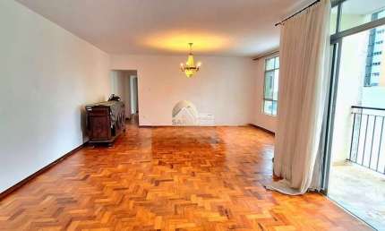 Alugo Apartamento de 232m² na Graça, 4 quartos, suíte, varanda, portaria 24h, 1 vaga, segurança, sa