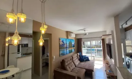 Apartamento com 2 quartos à venda na rua não informada, toninhas, ubatuba, 66 m2 por r$ 850.000