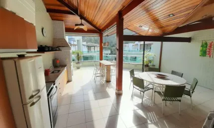 Cobertura com 3 quartos à venda na rua não informada., praia grande, ubatuba, 203 m2 por r$ 1.600.000