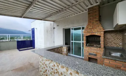 Cobertura com 3 quartos à venda na Rua Não Informada, Centro, Ubatuba, 164 m2 por R$ 850.000