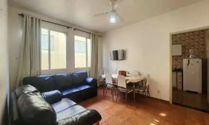 Apartamento com 1 quarto à venda na rua não informada., praia grande, ubatuba, 50 m2 por r$ 425.000