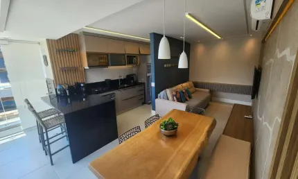 Apartamento com 2 quartos à venda na Rua Não Informada, Toninhas, Ubatuba, 62 m2 por R$ 820.000