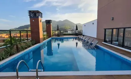Apartamento com 1 quarto à venda na Rua Galeão Coutinho, Itaguá, Ubatuba, 40 m2 por R$ 600.000