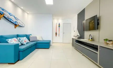 Apartamento com 2 quartos à venda na rua não informada, tenório, ubatuba, 72 m2 por r$ 850.000