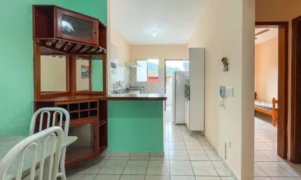 Apartamento com 2 quartos para alugar na Rua Paraná, Umuarama, Ubatuba, 75 m2 por R$ 2.600